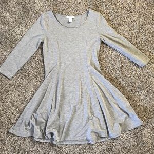 Grey forever 21 dress
